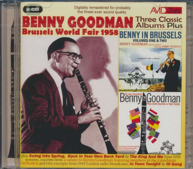 Benny Goodman - Three Classic Albums Plus (Benny In Brussels Vol 1 / Benny In Brussels Vol 2 / Pl...