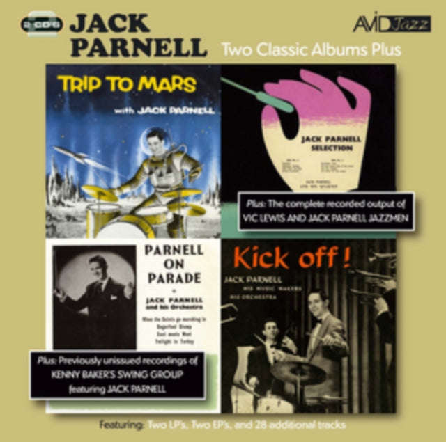 Jack Parnell - Two Classic Albums Plus Two Eps (Trip To Mars / Jack Parnell Selection / Parnell O...