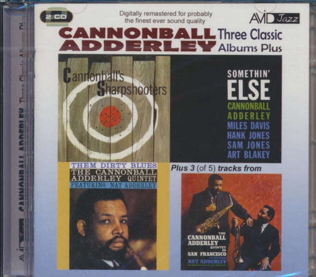 Cannonball Adderley - Three Classic Albums Plus (Somethin Else / Cannonballs Sharpshooter / Them ...