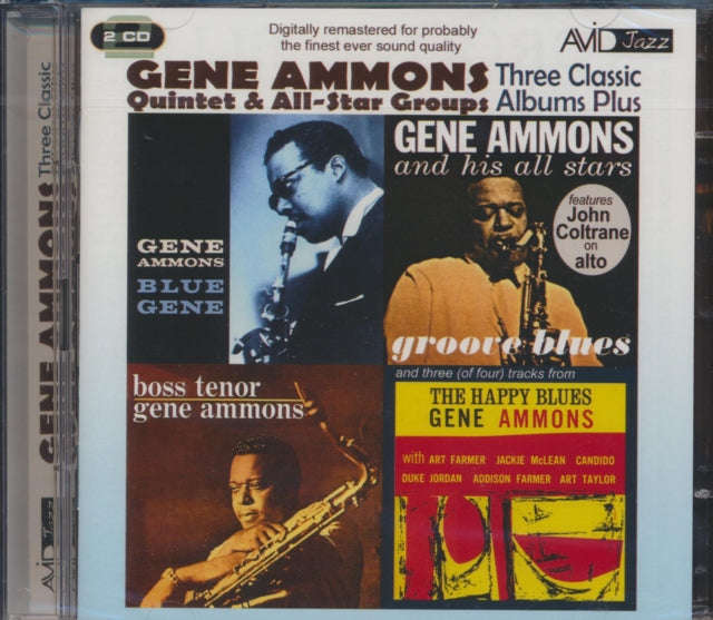 Gene Ammons - Three Classic Albums Plus (Groove Blues / Boss Tenor / Blue Gene) (CD)
