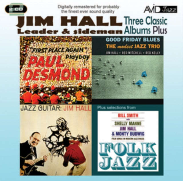 Jim Hall - Three Classic Albums Plus (Jazz Guitar / Good Friday Blues / Paul Desmond - First Plac...