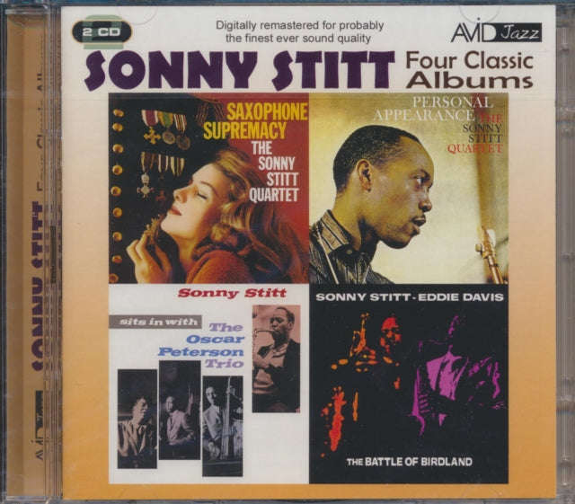 Sonny Stitt - Four Classic Albums (Saxophone Supremacy / Personal Appearance / Sits In With The O...