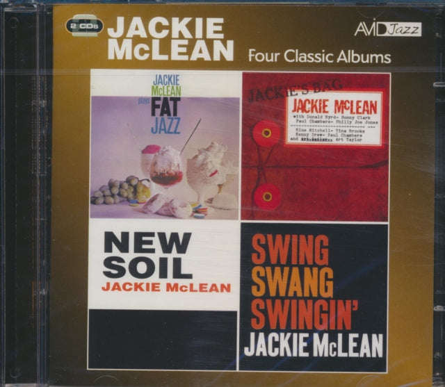 Jackie Mclean - Four Classic Albums (Fat Jazz / Jackies Bag / New Soil / Swing. Swang. Swingin) (CD)
