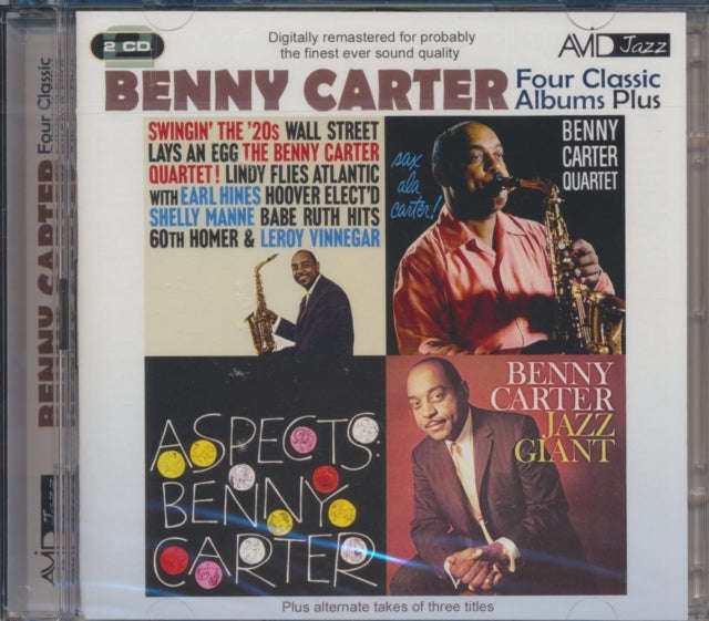 Benny Carter - Four Classic Albums Plus (Benny Carter. Jazz Giant / Swingin The 20s / Sax Ala Car...