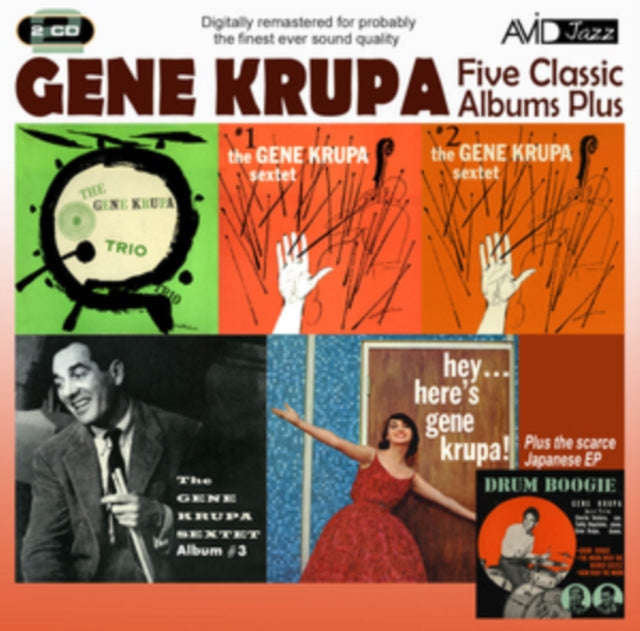 Gene Krupa - Five Classic Albums Plus (CD)