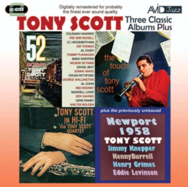 Tony Scott - Three Classic Albums Plus (CD)