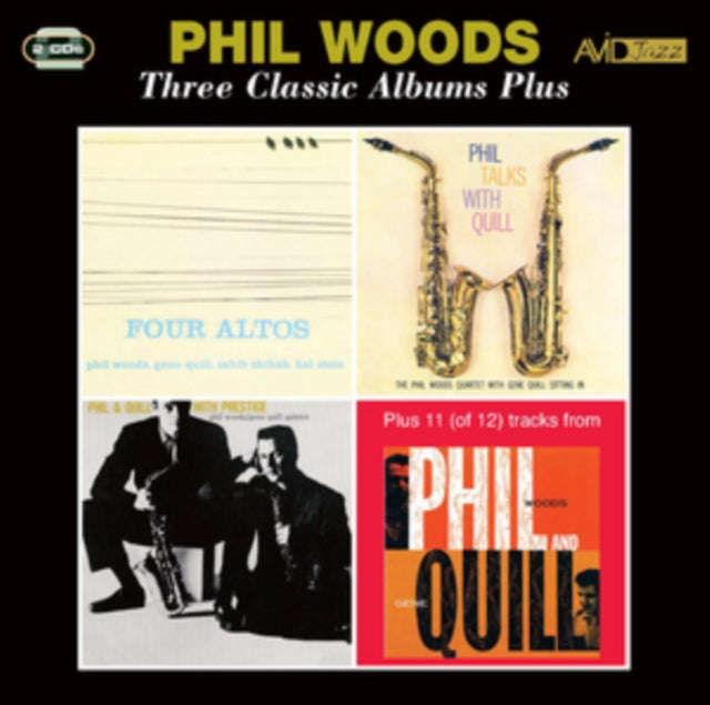 Phil Woods - Three Classic Albums (CD)