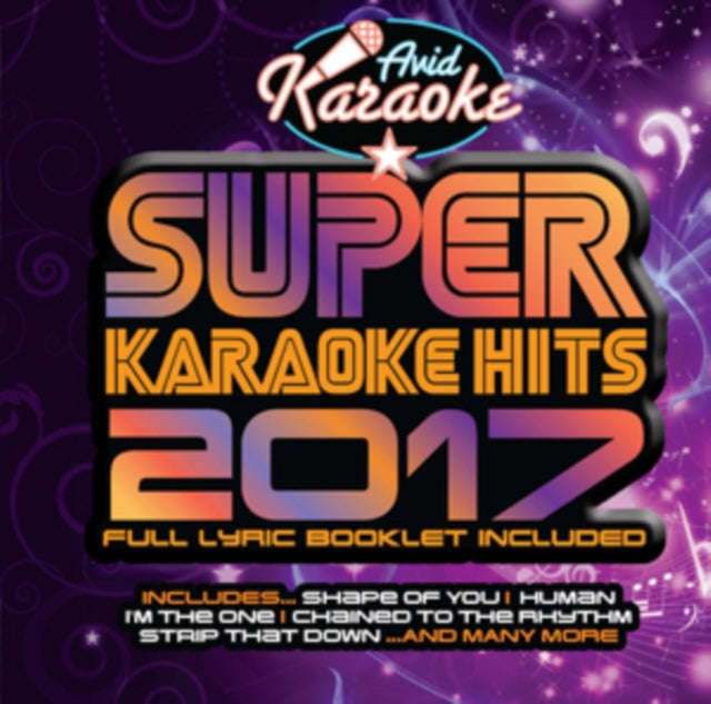 Various Artists - Super Karaoke Hits 2017 (CD)