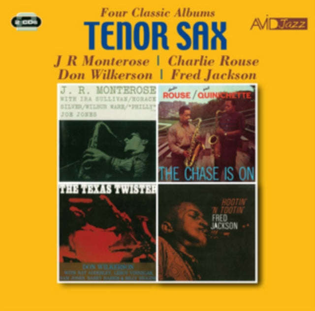 J.R. Monterose / Charlie Rouse / Don Wilkerson / Fred Jackson - Tenor Sax - Four Classic Albums (CD)