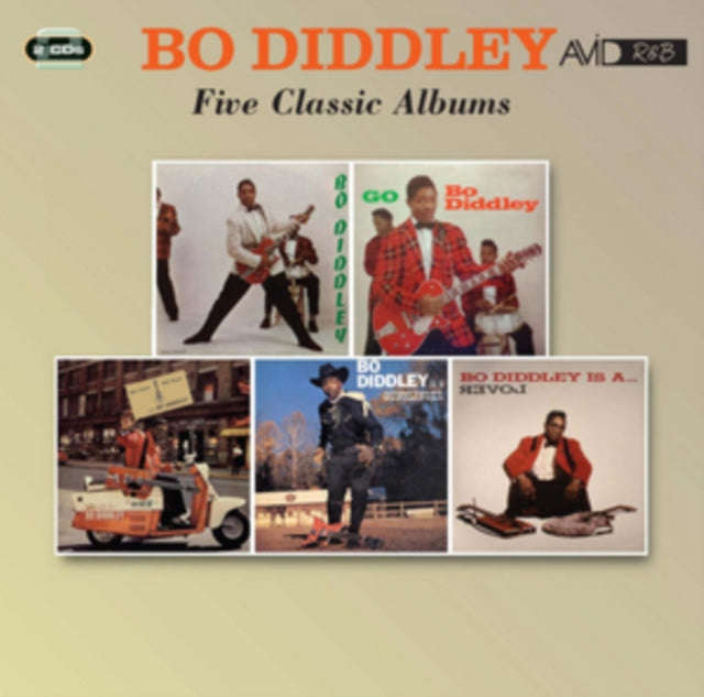 Bo Diddley - Five Classic Albums (CD)