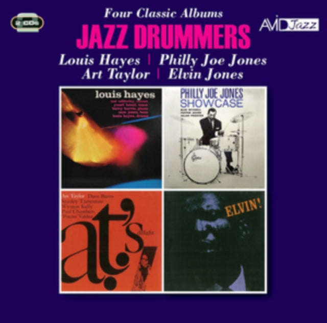 Louis Hayes / Philly Joe Jones / Art Taylor / Elvin Jones - Jazz Drummers - Four Classic Albums (CD)