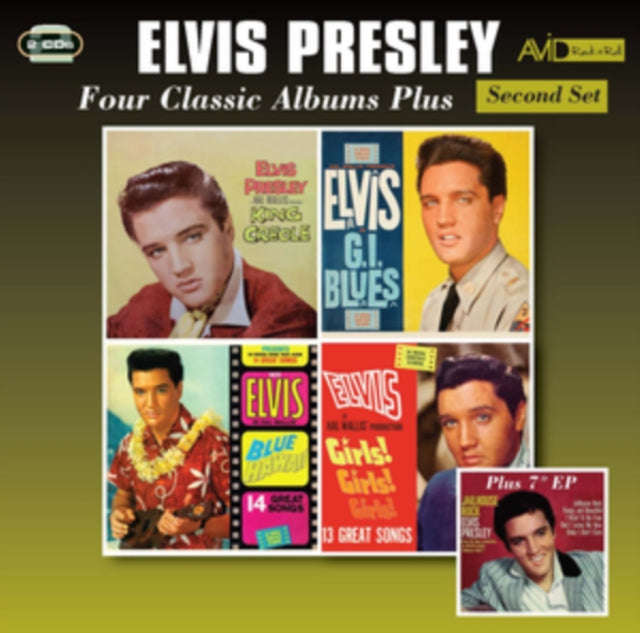 Elvis Presley - King Creole / Gi Blues / Blue Hawaii / Girls (CD)