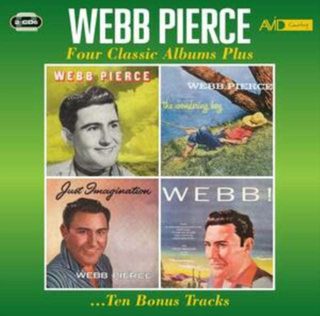 Webb Pierce - Four Classic Albums Plus (CD)