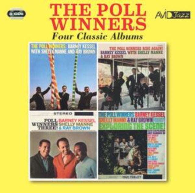 Poll Winners (Barney Kessel / Shelly Manne / Ray Brown) - Four Classic Albums (CD)