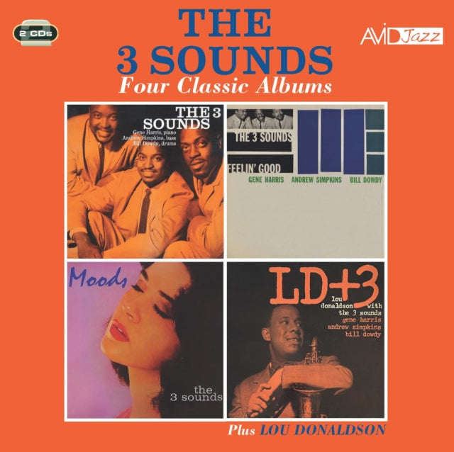 3 Sounds Plus Lou Donaldson - Four Classic Albums (The 3 Sounds / Feelin Good / Moods / Ld+3) (CD)