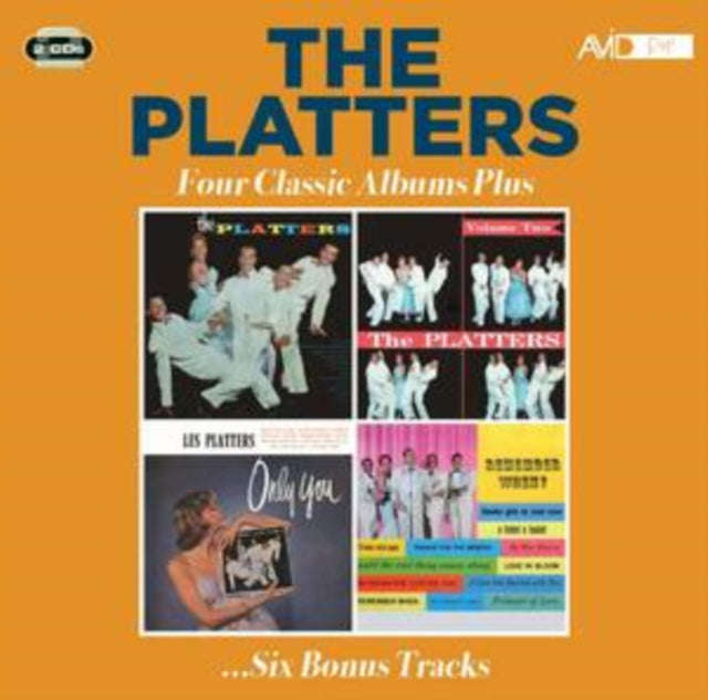 Platters - Four Classic Albums Plus (The Platters / Volume 2 / Only You / Remember When) (CD)