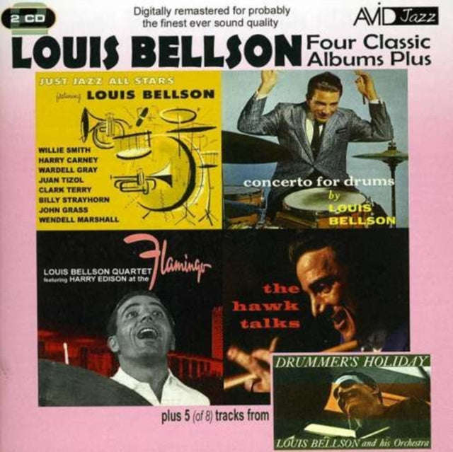 Louis Bellson (Louie Bellson) - Four Classic Albums Plus (Just Jazz All Stars / Concerto For Drum...