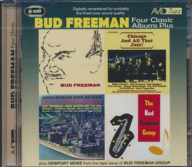 Bud Freeman - Four Classic Albums Plus (Bud Freeman / Chicago And All That Jazz / Chicago- Austin...