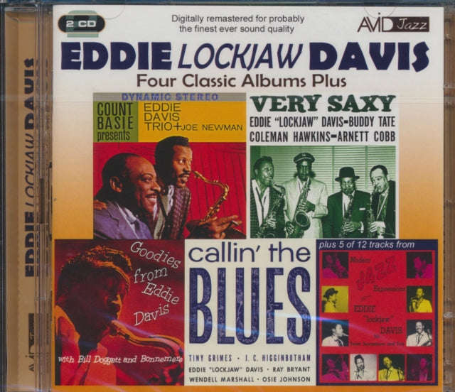 Eddie Lockjaw Davis - Four Classic Albums Plus (Very Saxy / Callin The Blues / Count Basie Presen...