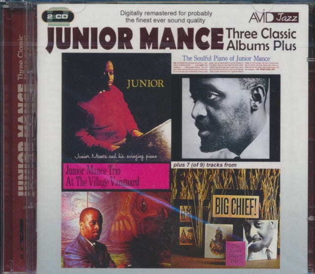 Junior Mance - Three Classic Albums Plus (Junior / The Soulful Piano Of Junior Mance / At The Vil...