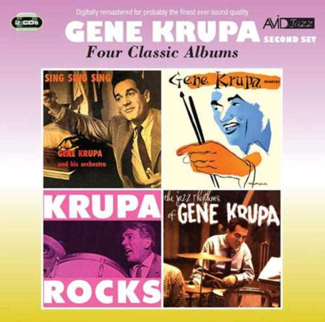 Gene Krupa - Four Classic Albums (Sing. Sing. Sing / Gene Krupa Quartet / Krupa Rocks / The Jazz ...