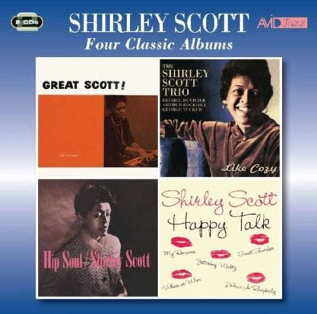 Shirley Scott - Four Classic Albums (Great Scott / Like Cozy / Hip Soul / Happy Talk) (CD)