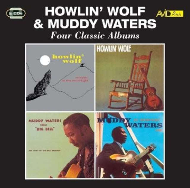 Howlin Wolf / Muddy Waters - Four Classic Albums (CD)