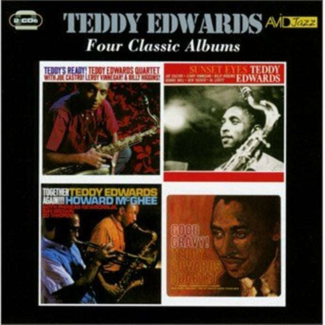 Teddy Edwards - Four Classic Albums (Teddys Ready / Sunset Eyes / Together Again / Good Gravy) (CD)