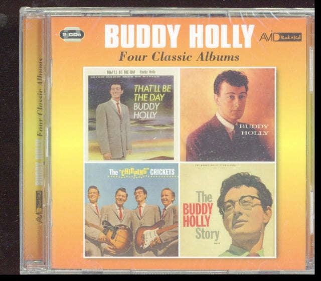 Buddy Holly - Four Classic Albums (Thatll Be The Day / Buddy Holly / The Chirping Crickets / The ...