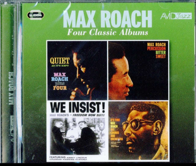 Max Roach - Four Classic Albums (Quiet As Its Kept / Percussion Bitter Sweet / We Insist!. Max Ro...