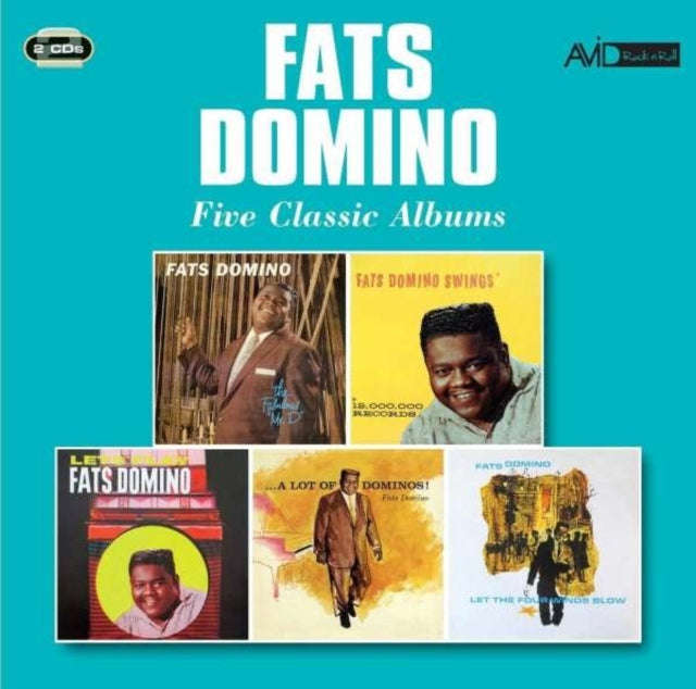Fats Domino - Five Classic Albums (The Fabulous Mr. D / Swings / Lets Play Fats Domino / A Lot Of...