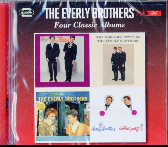 Everly Brothers - Four Classic Albums (Its Everly Time / Fabulous Style Of The Everly Brothers / ...
