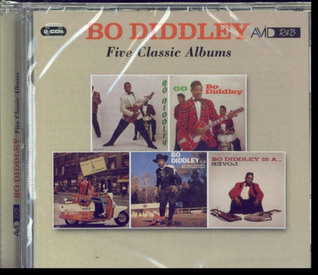 Bo Diddley - Five Classic Albums (Bo Diddley / Go Bo Diddley / Have Guitar Will Travel / Bo Diddl...