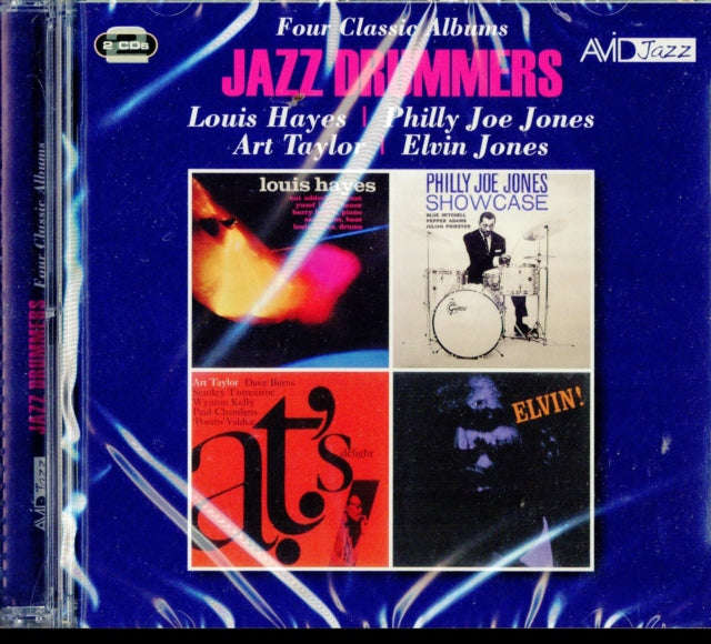 Louis Hayes / Philly Joe Jones / Art Taylor / Elvin Jones - Jazz Drummers - Four Classic Albums (...