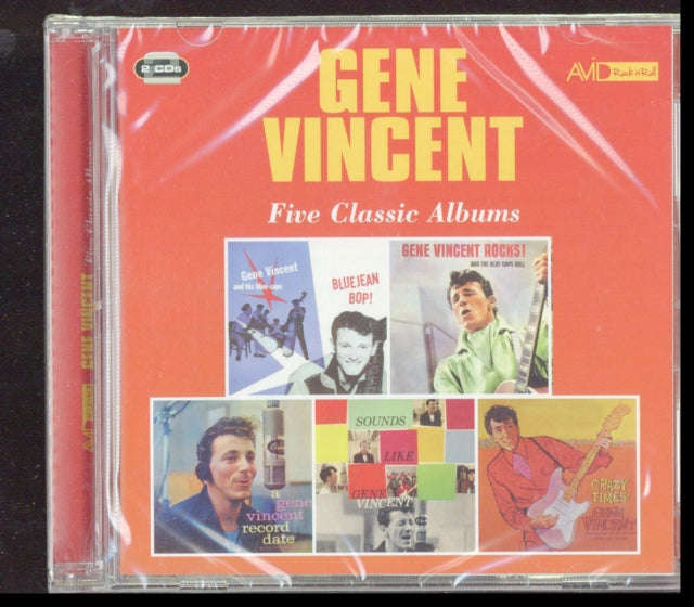 Gene Vincent - Five Classic Albums (Bluejean Bop / Gene Vincent Rocks! And The Blue Caps Roll / A...