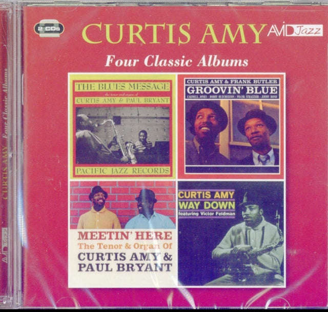 Curtis Amy - Four Classic Albums (The Blues Message / Groovin Blue / Meetin Here / Way Down) (CD)