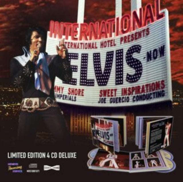 Elvis Presley - Las Vegas International Presents Elvis - Now 1971 (CD + Book)