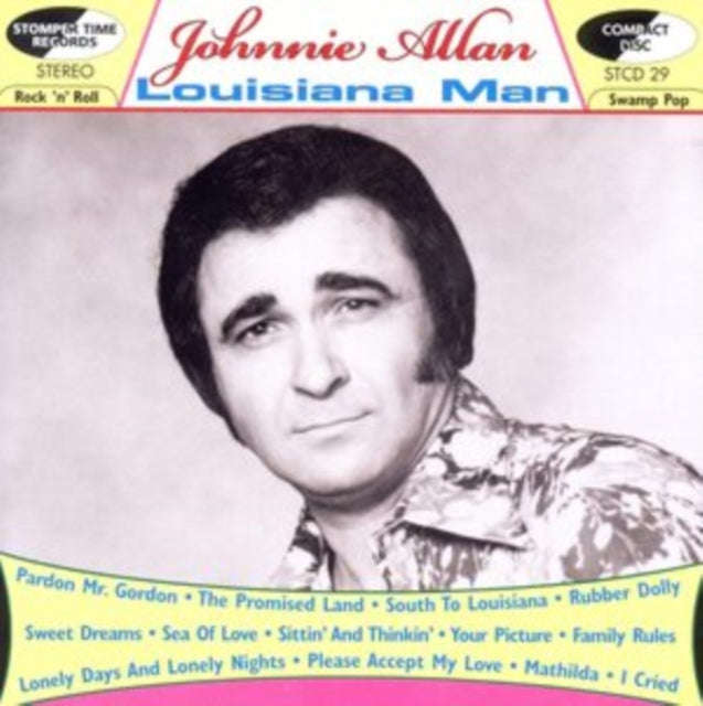 Johnnie Allan - Louisiana Man (CD)