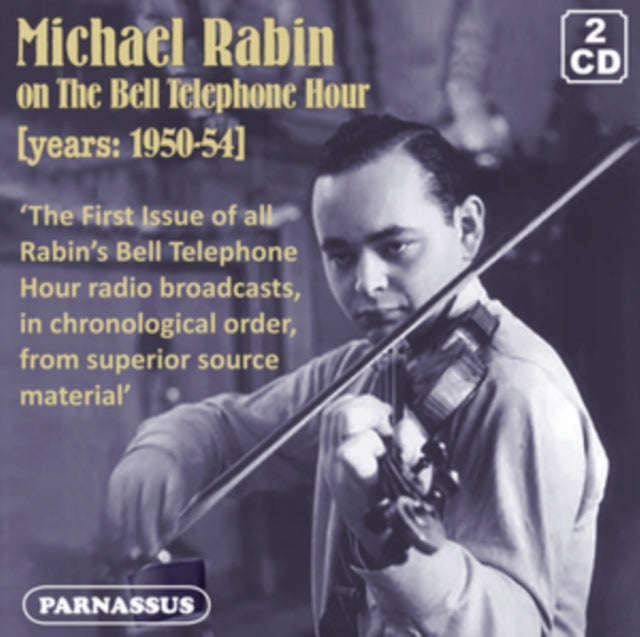Michael Rabin - Michael Rabin On The Bell Telephone Hour 1950/54 (CD)