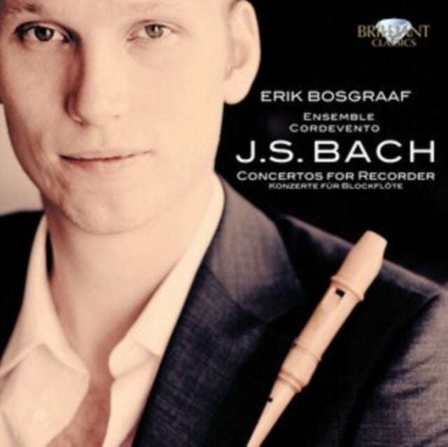 Erik Bosgraaf / Ensemble Cordevento - J.S. Bach: Concertos For Recorder (Vinyl)