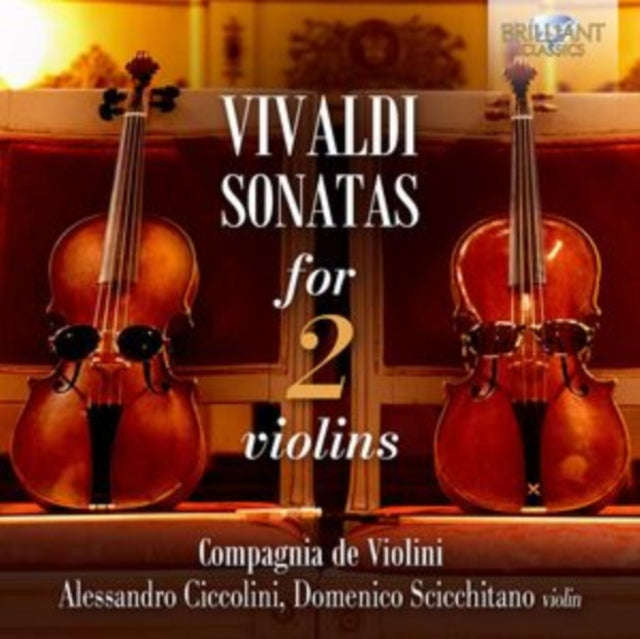 Alessandro Ciccolini/Domenico Scicchitano/Compagnia De Violini - Vivaldi: Sonatas For 2 Violins (CD)