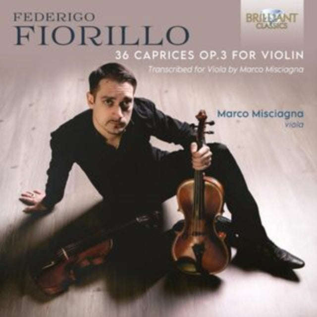 Marco Misciagna - Fiorillo: 36 Caprices Op.3 For Violin / Transcribed For Viola By Marco Masciagn...