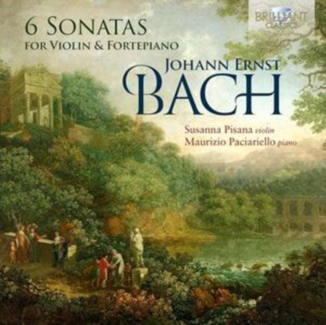 Susanna Pisana / Maurizio Paciariello - J.E. Bach: 6 Sonatas For Violin & Fortepiano (CD)