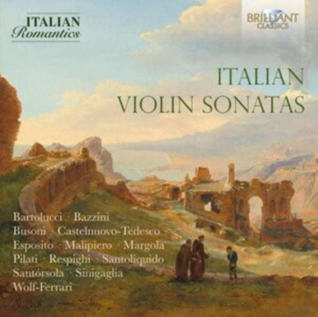 Fabio Paggioro/Massimiliano Ferrati et al - Italian Violin Sonatas (Italian Romantic Series) (CD ...