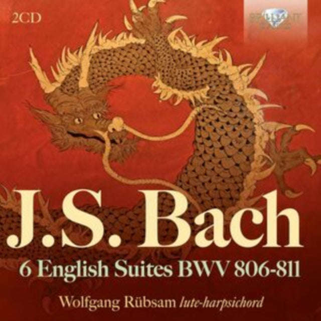 Wolfgang Rubsam - J.S. Bach 6 English Suites Bwv 806-811 (CD)