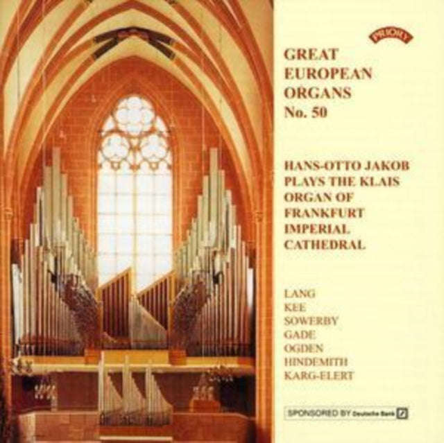 Hans - Otto Jacob - Great European Organs No. 50: Frankfurt Imperial Cathedral (CD)