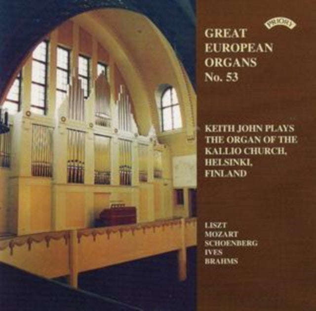 Keith John - Great European Organs No. 53: The Kallio Church. Helsinki (CD)