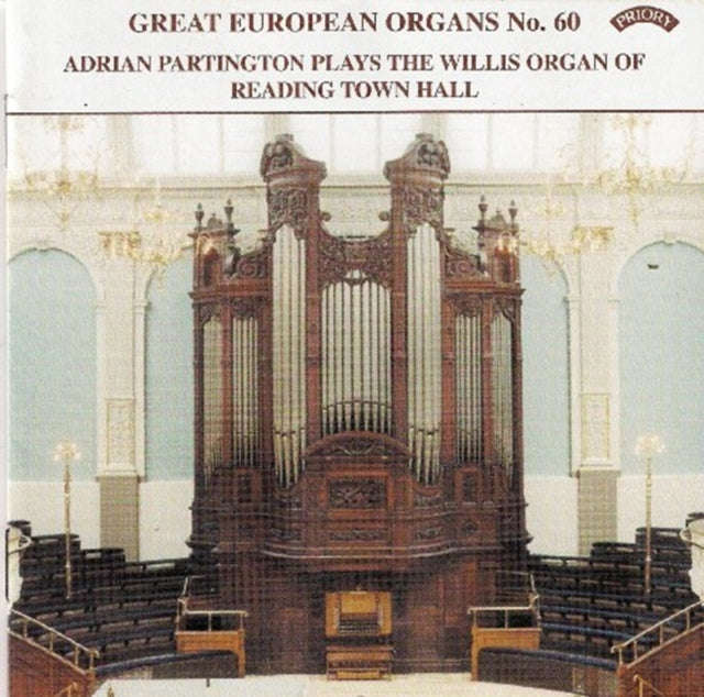 Adrian Partington - Great European Organs No. 60: Reading Town Hall (CD)