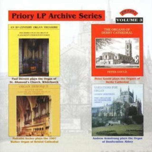 Malcolm Archer - Lp Archive Series - 3 Organ Music From Bristol Cathedral (CD)