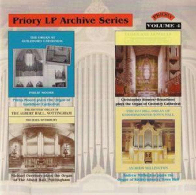 Andrew Millington - Lp Archive Series - 4 Organ Music From Kidderminster Town Hall (CD)